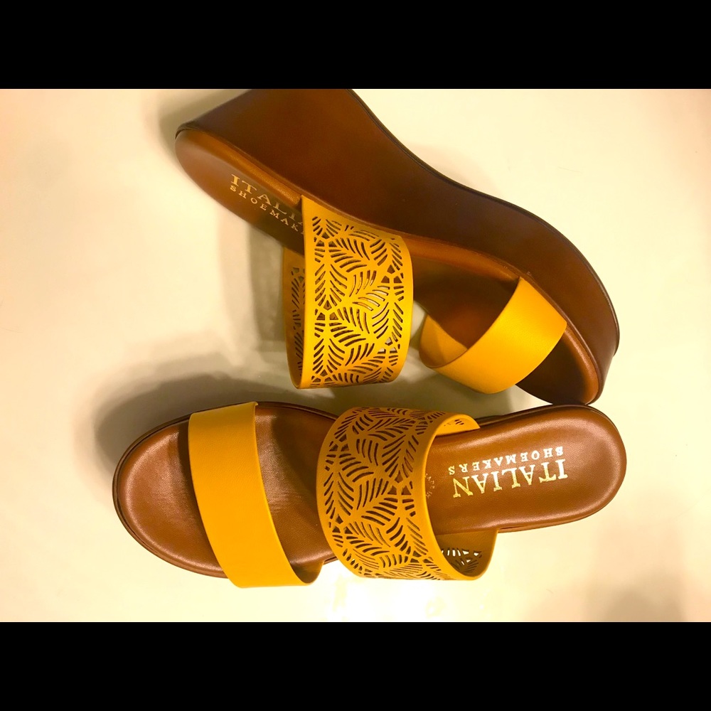 COPY - Italian Wedge Sandals